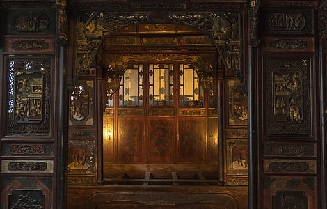 brown wooden door thumbnail