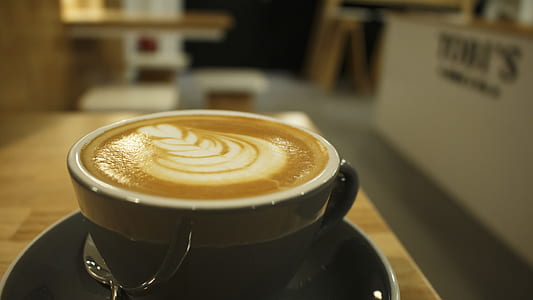 Brown and Gray Ceramic Mug thumbnail