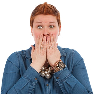 woman in blue denim button-up long-sleeved shirt thumbnail