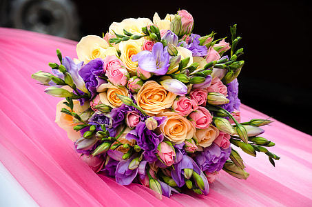assorted-color flower bouquet thumbnail