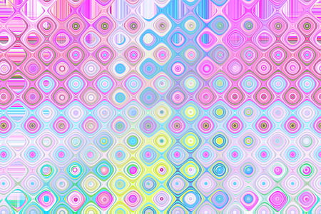 illustration photo of pink, green, and blue thumbnail