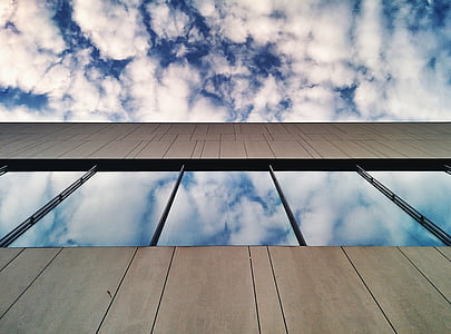 low-angle photography of high-rise building thumbnail