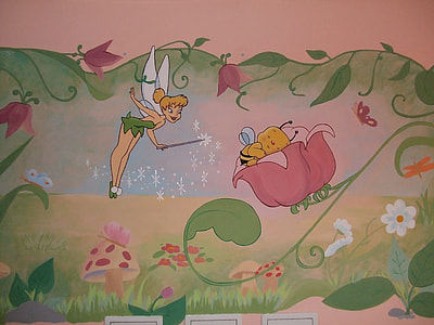 Tinker Bell, Wall Painting thumbnail