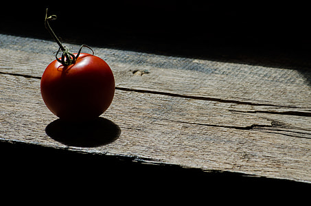Lonely cherry tomato thumbnail