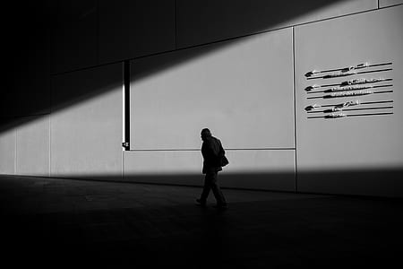 person walking on street thumbnail