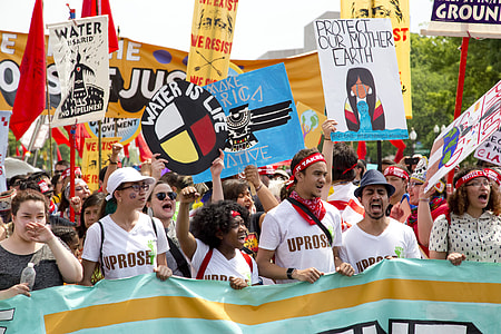 people protesting during daytime thumbnail