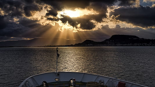 Photo of Ocean during Golden Hour thumbnail