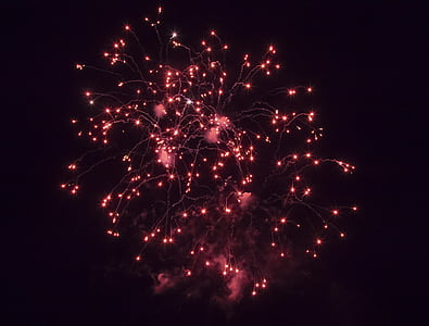 long exposure of fireworks thumbnail