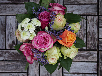 assorted bouquet of flowers thumbnail