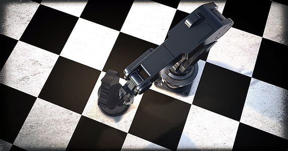 black and gray plastic case on white and black surface thumbnail