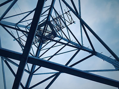 Low Angle View of Electricity Pylon Against Sky thumbnail