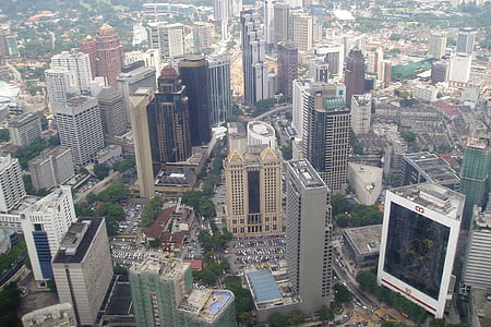 aerial photo of urban city at daytime thumbnail