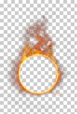 Fire Flame Combustion Light, Flame burning of fire, ring of fire PNG clipart