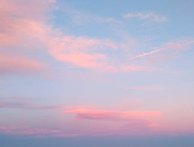 white clouds during sunset thumbnail