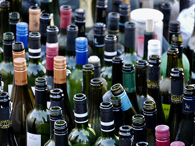 selective focus photography of green grass bottles thumbnail