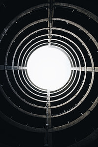 worm-eye photography of tubular building thumbnail