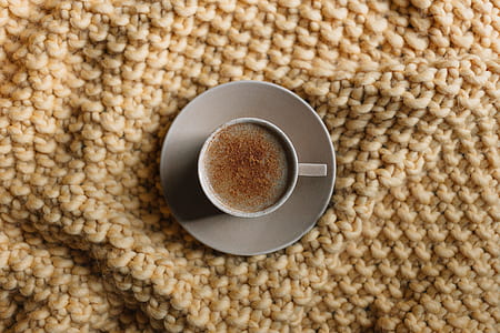 flat-lay photography of cup of coffee thumbnail