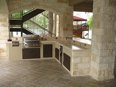 beige kitchen counter set thumbnail