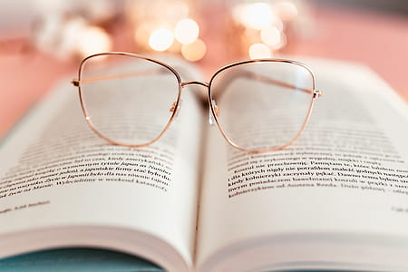 Open book on a pink background thumbnail