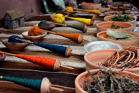 pile of yarn flat lane photography thumbnail