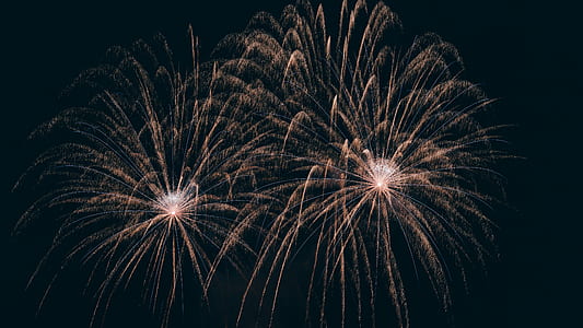 two brown fireworks thumbnail