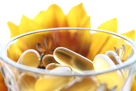 close-up photo of bowl of soft gel caplets thumbnail