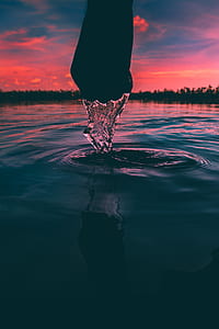 person grabing water thumbnail