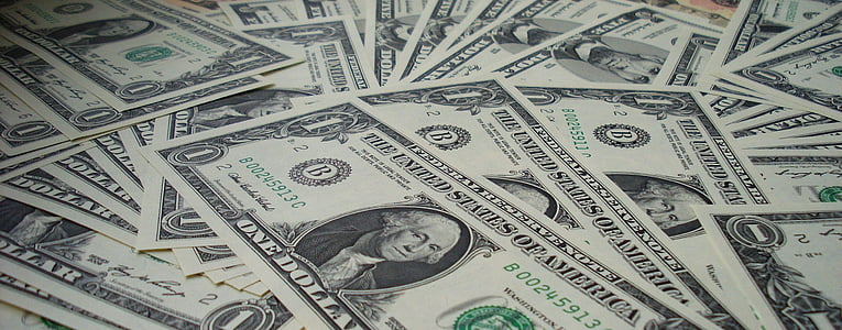 1 US dollar banknote lot thumbnail