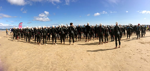 people in black uniform thumbnail