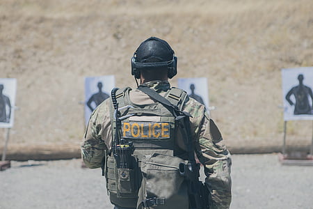 Police officer taking the traning thumbnail