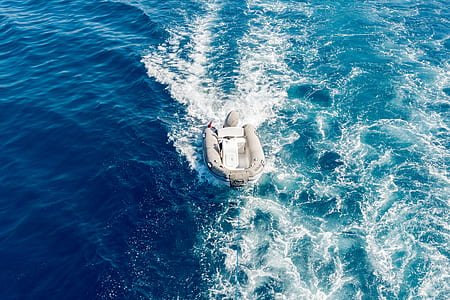 gray power boat thumbnail