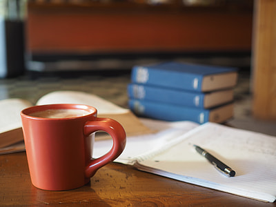 red ceramic mug thumbnail
