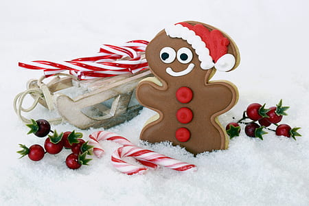 brown cookie and candy with cherry thumbnail