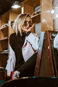 woman sitting on chair thumbnail