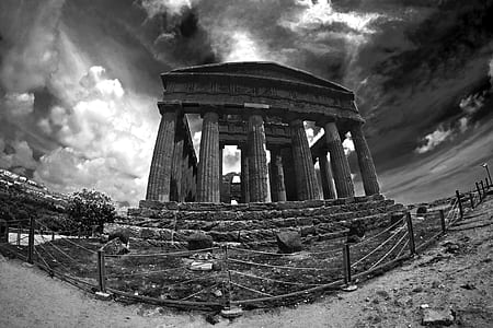sky, art, clouds, building thumbnail