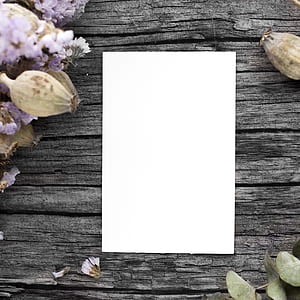 white paper on gray surface thumbnail