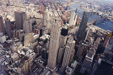 bird's-eye view photography of New York City thumbnail