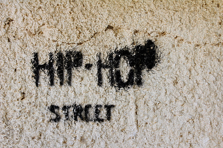 hip-hop street signage on beige surface thumbnail