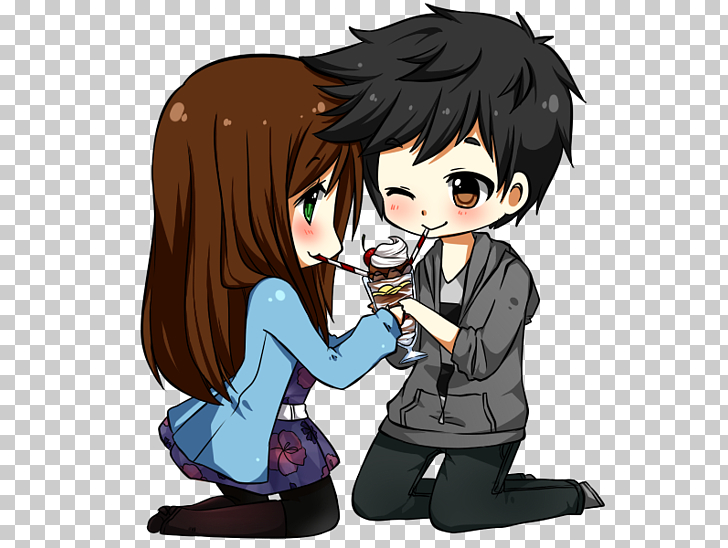 Anime Chibi Drawing Manga Anime Love Couple Photo Man And Woman