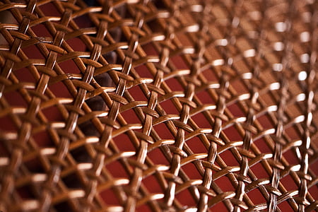 brown wicker texture in closeup shot thumbnail