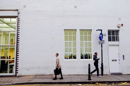 people walking on road thumbnail