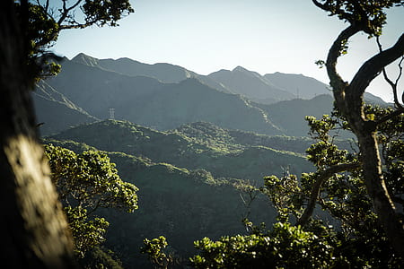landscape photo of mountain ranges thumbnail