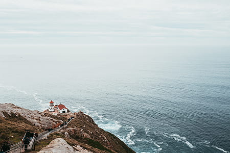 aerial photography of island and body of water thumbnail