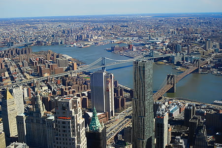 aerial photography of city buildings at daytime thumbnail