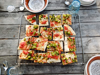 assorted slice food on grill thumbnail