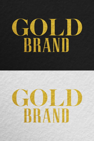 Gold text effects psd file