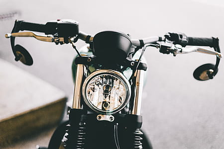 Close-Up Photo of Motorcycle Headlight thumbnail