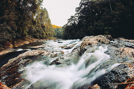 river timelapse photography thumbnail