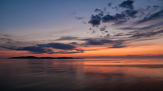 body of water during sunset thumbnail