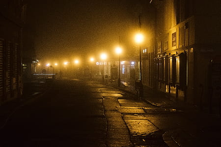 alley with dark lights thumbnail